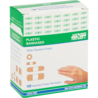 Bandages, Assorti, Plastique, St&eacute;rile Les Distributions ICE