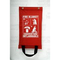 Couverture anti-feu, Fibre de verre, 72"lo x 59"la Les Distributions ICE