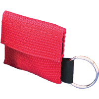 CPR Faceshields In Pouch with Key Ring, Single Use Faceshield, Class 2 Les Distributions ICE
