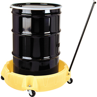 Spill Scooter, 35" dia. x 9" H, 11 US gal. Spill Cap. Les Distributions ICE