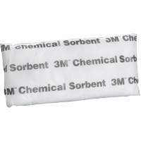 Tampons adsorbants pour produits chimiques, Universel, 15" lo x 7" la, 11,8 gal. absorption/pqt Les Distributions ICE