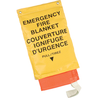 Couvertures ignifuges d'urgence, Fibre de verre, 72"lo x 72"la Les Distributions ICE