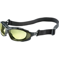 Uvex HydroShield&reg; Seismic&reg; Safety Goggles, Amber Lens, Anti-Fog/Anti-Scratch, Closed Vent Les Distributions ICE