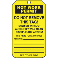 Inspection Tags, Cardstock, 3-1/8" W x 5-7/8" H, English Les Distributions ICE