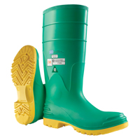 Hazmax&reg; 16" Kneeboot, PVC, Steel Toe, Size 6, Puncture Resistant Sole Les Distributions ICE