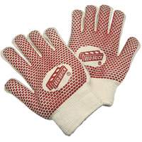 Red Brick&reg; Reversible Terrycloth Gloves, Cotton, Double Sided, 10 Gauge, Large Les Distributions ICE
