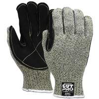 Hero Cut Resistant Gloves, Size Small/7, 7 Gauge, Stainless Steel/Kevlar&reg;/HDPE Shell, ANSI/ISEA 105 Level 4 Les Distributions ICE