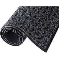 Tapis de couloir Tire-Track, Essuie-pieds/grattoir, 4' x 6' x 3/8", Charbon Les Distributions ICE