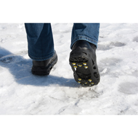 Semelle antid&eacute;rapante robuste pour la glace, Acier, Traction Crampon, Moyen Les Distributions ICE