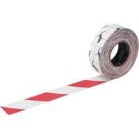 Ruban antid&eacute;rapant de premi&egrave;re qualit&eacute;, 2" x 60', Rouge & blanc Les Distributions ICE