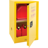 Armoire pour produits inflammables, 12 gal., 1 Porte(s), 23" La x 35" h x 18" p Les Distributions ICE