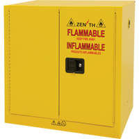 Armoire pour produits inflammables, 22 gal., 2 Porte(s), 35" La x 35" h x 22" p Les Distributions ICE