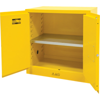 Armoire pour produits inflammables, 22 gal., 2 Porte(s), 35" La x 35" h x 22" p Les Distributions ICE