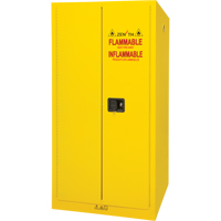 Flammable Storage Cabinet, 60 gal., 2 Door, 34" W x 65" H x 34" D Les Distributions ICE