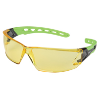 Lunettes de s&eacute;curit&eacute; s&eacute;rie Z2500, Lentille Ambr&eacute;e, Anti-&eacute;gratignures, ANSI Z87+/R&eacute;pond ou surpasse la norme CSA Z94.3 Les Distributions ICE