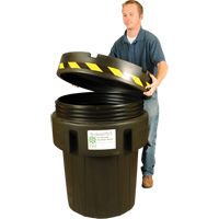 Ultra-Recycled Overpack&reg; Salvage Drum, 95 gal., Stationary Les Distributions ICE