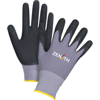 ZX-1 Premium Touchscreen Compatible Gloves, 11/2X-Large, Nitrile/Foam Nitrile Coating, 15 Gauge, Nylon Shell Les Distributions ICE