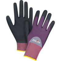 ZX-2 Premium Coated Gloves, 9/Large, Nitrile/Foam Nitrile Coating, 18 Gauge, Nylon Shell Les Distributions ICE