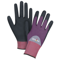 ZX-2 Premium Coated Gloves, 10/X-Large, Nitrile/Foam Nitrile Coating, 18 Gauge, Nylon Shell Les Distributions ICE