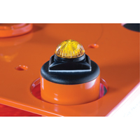 Lights for Portable Safety Zone Barrier Les Distributions ICE