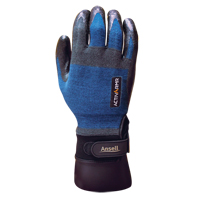 Gants ActivArmr HVAC 97-002, 9/Grand, R&ecirc;vetement Nitrile, Calibre 18, Enveloppe en Nylon Les Distributions ICE