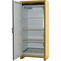 Armoire d'entreposage 30 minutes s&eacute;curitaire et conforme &agrave; la norme EN, 30 gal., 1 Porte(s), 34,02" La x 76,65" h x 24,21" p Les Distributions ICE