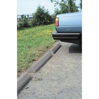Car Stops, Plastic, 6' L, Grey Les Distributions ICE