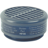 8000 Series Replacement Cartridges, Gas/Vapour Cartridge, Organic Vapour Les Distributions ICE