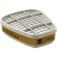 6000 Series Respirator Cartridges, Gas/Vapour Cartridge, Multi-Gas/Vapour Les Distributions ICE