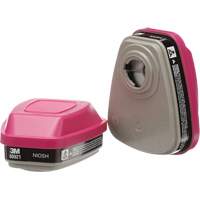 Cartouches pour respirateur s&eacute;rie 6000, Cartouche gaz/vapeur, Vapeurs organiques/P100 Les Distributions ICE