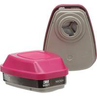 Cartouches pour respirateur s&eacute;rie 6000, Cartouche gaz/vapeur, Vapeurs organiques/P100 Les Distributions ICE