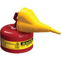 Bidons s&eacute;curitaires, Type I, Acier, 1 gal. US, Rouge, Homologu&eacute; FM/List&eacute; UL/ULC Les Distributions ICE