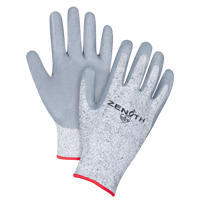 Gants &eacute;lastiques sans coutures r&eacute;sistants &agrave; la coupe, Taille Petit/7, Calibre 13, Rev&ecirc;tement Nitrile, Enveloppe en PEHP, ANSI/ISEA 105 niveau 2/EN 388 niveau 3 Les Distributions ICE