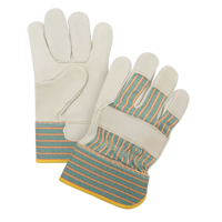 Gants pour ajusteur r&eacute;sistant &agrave; l'abrasion, Moyen, Paume en Cuir fleur de vache Les Distributions ICE
