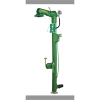 Heat-Traced Combination Emergency Shower & Eye/Face Wash Station, Wall-Mount Les Distributions ICE