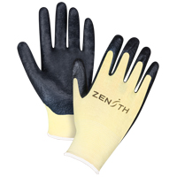 Gants r&eacute;sistants &agrave; la coupe avec prise sup&eacute;rieure, Taille 12/3T-Grand, Calibre 13, Rev&ecirc;tement Mousse de nitrile, Enveloppe en Aramide, ANSI/ISEA 105 niveau 3/EN 388 niveau 5 Les Distributions ICE