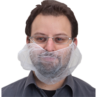 Beard Nets, Polypropylene, White Les Distributions ICE