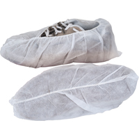 Shoe Covers, Large, Polypropylene, White Les Distributions ICE