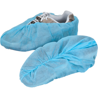 Shoe Covers, Large, Polypropylene, Blue Les Distributions ICE