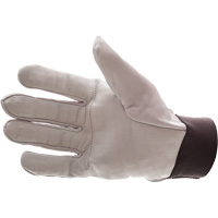 Gants antivibrations Air Glove, Taille Moyen, Paume Cuir perl&eacute; Les Distributions ICE