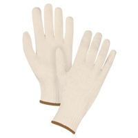 Standard-Duty String Knit Gloves, Poly/Cotton, 7 Gauge, Large Les Distributions ICE