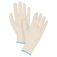 Standard-Duty String Knit Gloves, Poly/Cotton, 7 Gauge, X-Large Les Distributions ICE
