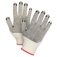 Gants tricot&eacute;s de poids lourd &agrave; deux c&ocirc;t&eacute;s avec pois, Poly/coton, Deux c&ocirc;t&eacute;s, Calibre 7, Petit Les Distributions ICE