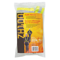 Harnais de s&eacute;curit&eacute; d'usage standard, Jaune lime haute visibilit&eacute;, Couleur r&eacute;fl&eacute;chissante Argent, Moyen Les Distributions ICE