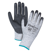 Gants &eacute;lastiques sans coutures r&eacute;sistants &agrave; la coupe, Taille T-Grand/10, Calibre 13, Rev&ecirc;tement Polyur&eacute;thane, Enveloppe en PEHP, ANSI/ISEA 105 niveau 4/EN 388 niveau 5 Les Distributions ICE
