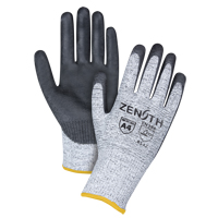 Gants &eacute;lastiques sans coutures r&eacute;sistants &agrave; la coupe, Taille 2T-Grand/11, Calibre 13, Rev&ecirc;tement Polyur&eacute;thane, Enveloppe en PEHP, ANSI/ISEA 105 niveau 4/EN 388 niveau 5 Les Distributions ICE