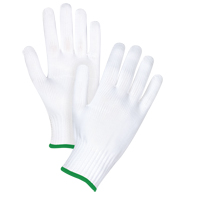 Gants tricot&eacute;s sans couture, Polyester, Calibre 10, Moyen Les Distributions ICE