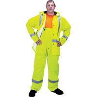 Imperm&eacute;able pour la circulation de premi&egrave;re qualit&eacute; RZ900, Polyester/PVC, Moyen, Jaune lime Les Distributions ICE