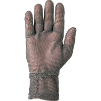 2" Cuff Mesh Glove, Size Small/7, Stainless Steel Shell, ANSI/ISEA 105 Level 5 Les Distributions ICE