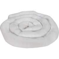 Remblais tubulaire absorbant, Huile seulement, Absorption 45 gal., 3" la x 10' lo, Pqt de 10 Les Distributions ICE